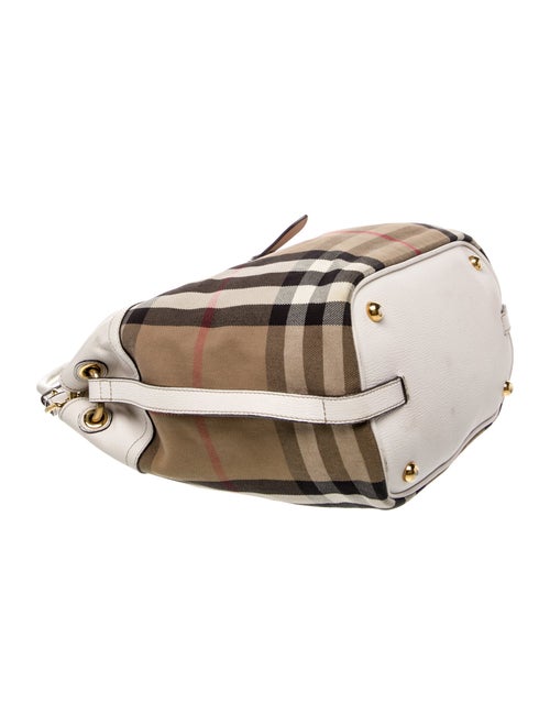 Burberry House Check Sycamore Hobo