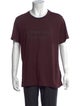Burberry Graphic Print Crew Neck T-Shirt