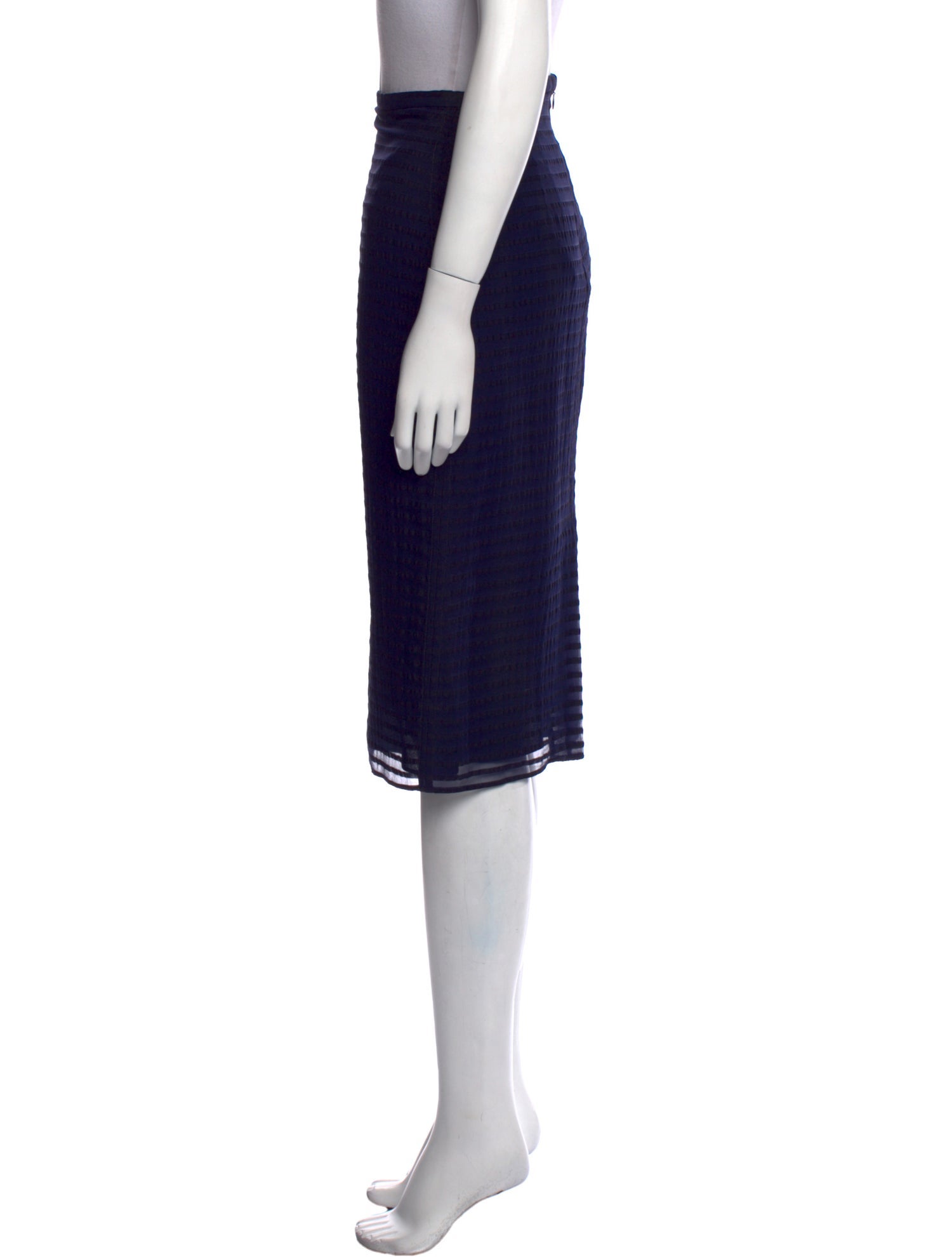 Burberry Prorsum Wool Knee-Length Skirt