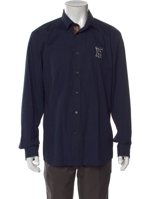 Burberry Nova Check Pattern Long Sleeve Dress Shirt