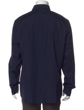 Burberry Nova Check Pattern Long Sleeve Dress Shirt