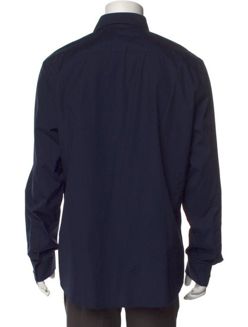 Burberry Nova Check Pattern Long Sleeve Dress Shirt