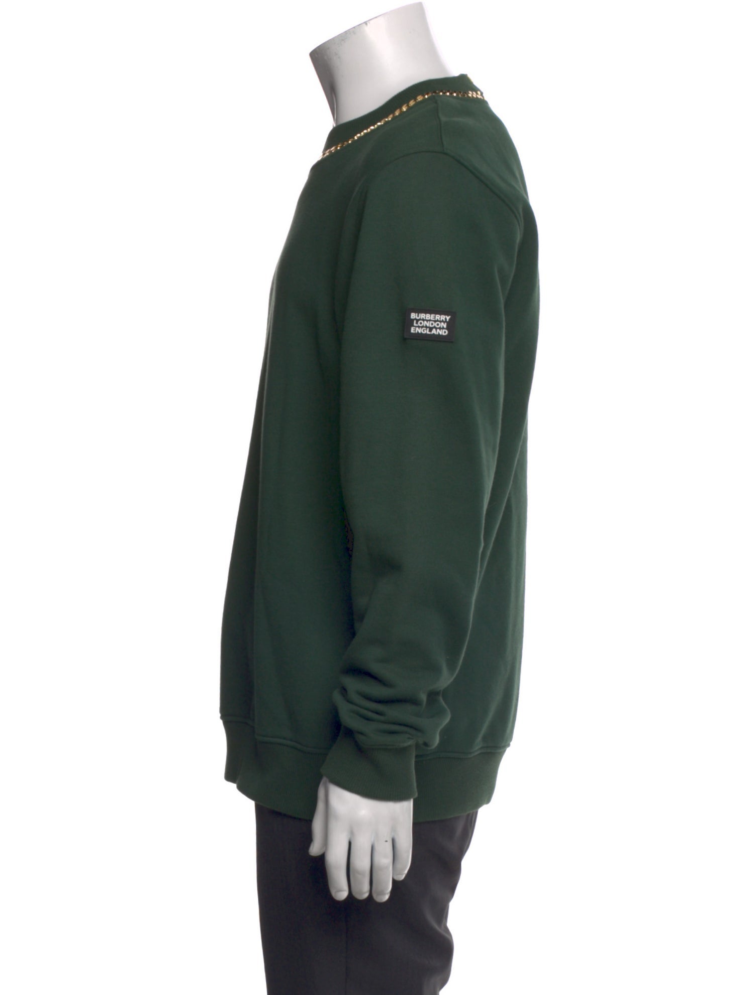 Burberry Crew Neck Long Sleeve Pullover