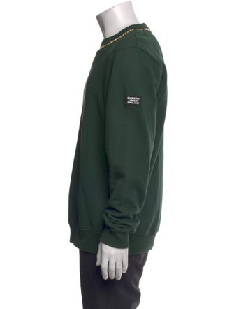 Burberry Crew Neck Long Sleeve Pullover