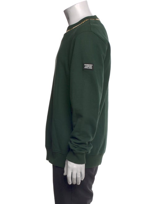 Burberry Crew Neck Long Sleeve Pullover