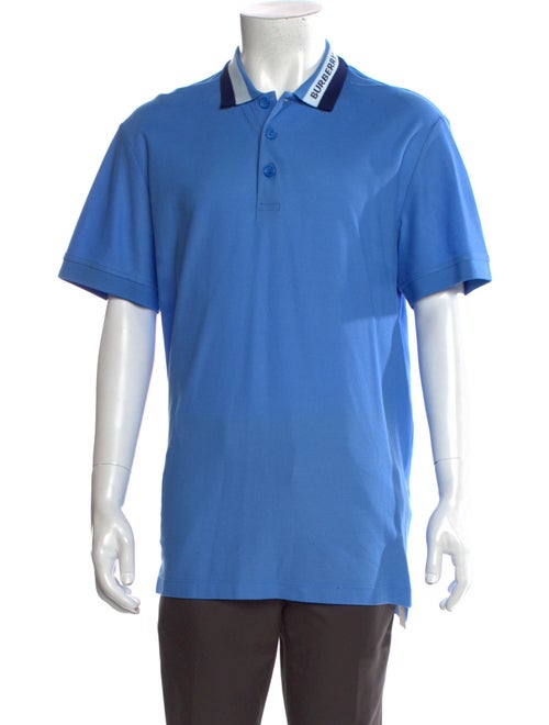 Burberry Nova Check Pattern Collar Polo Shirt