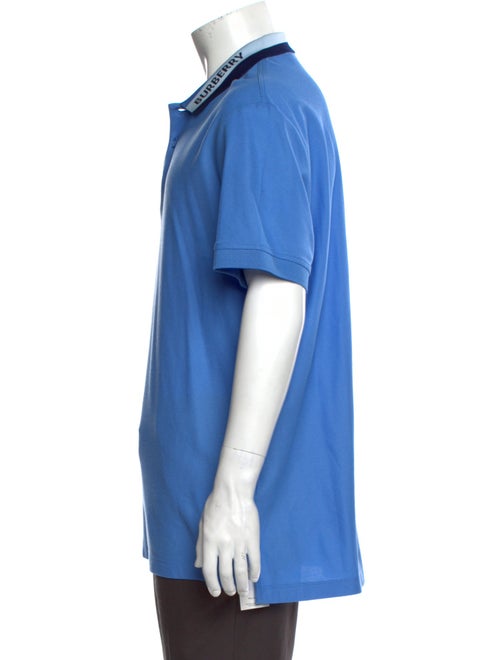 Burberry Nova Check Pattern Collar Polo Shirt