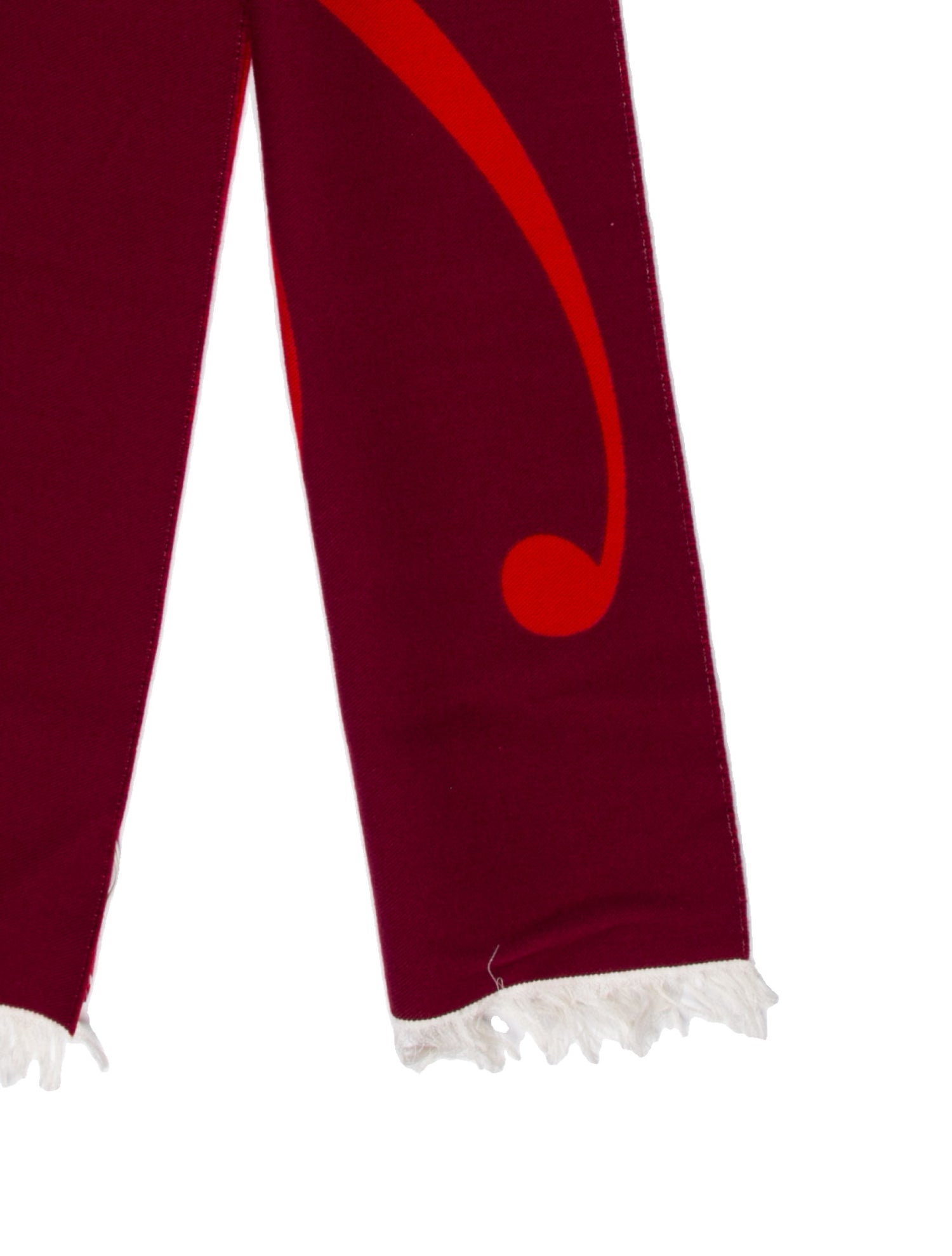 Burberry Wool Graphic Print Scarf w/ Tags