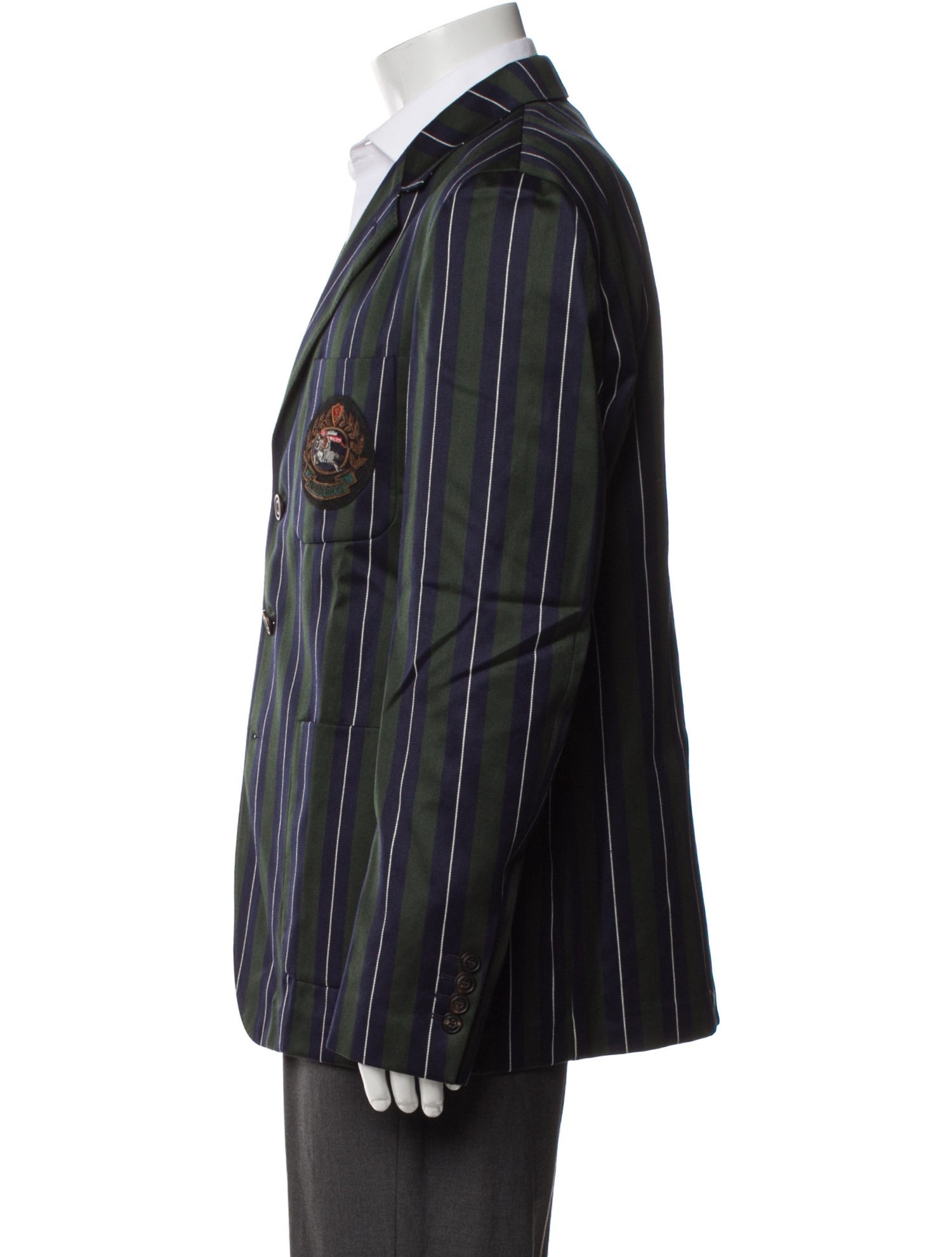 Burberry Wool Striped Blazer w/ Tags