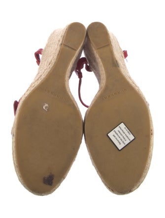 Burberry Leather Espadrilles