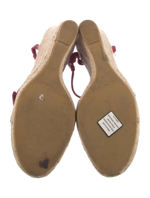 Burberry Leather Espadrilles
