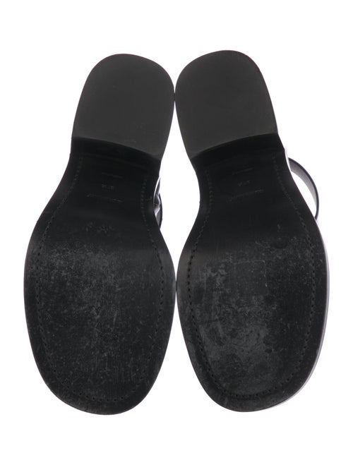 Burberry Leather Combat Boots