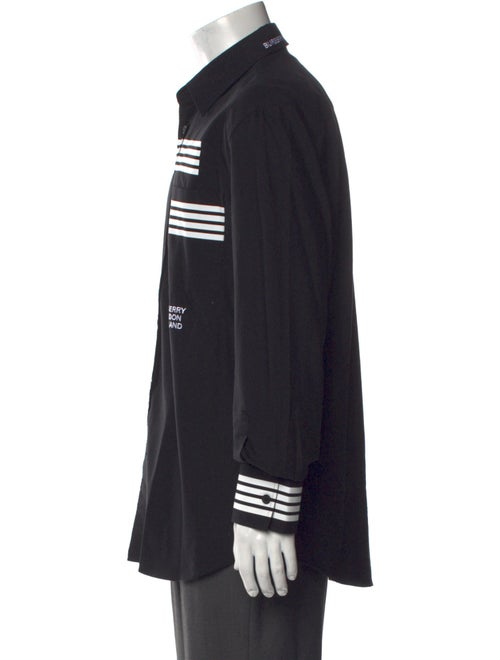 Burberry Striped Long Sleeve Shirt