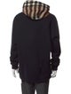Burberry House Check Pattern Crew Neck Hoodie