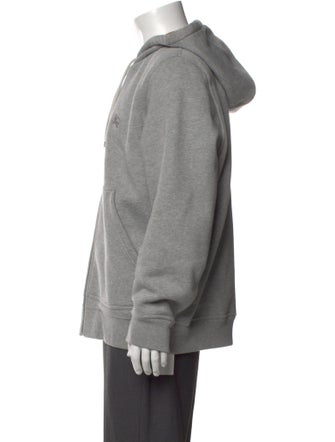 Burberry House Check Pattern Crew Neck Hoodie