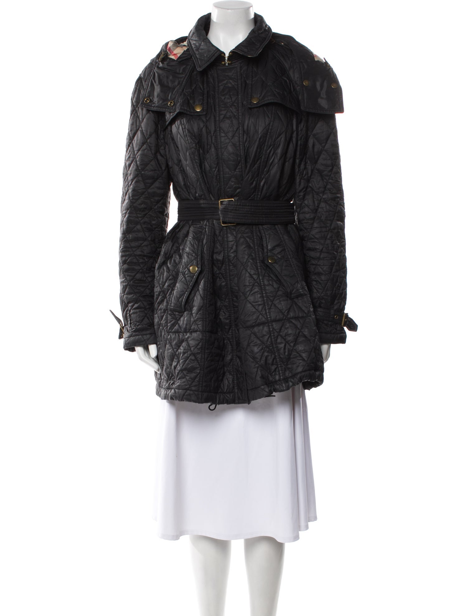 Burberry Nylon Trench Coat