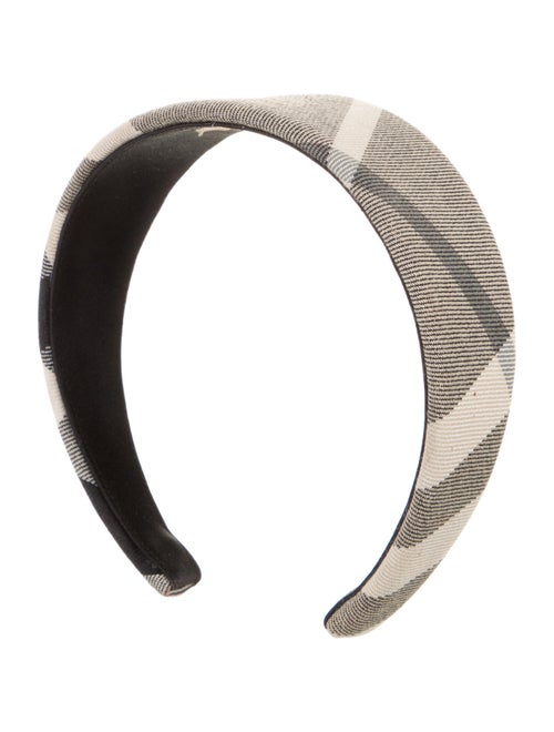 Burberry Check Woven Headband