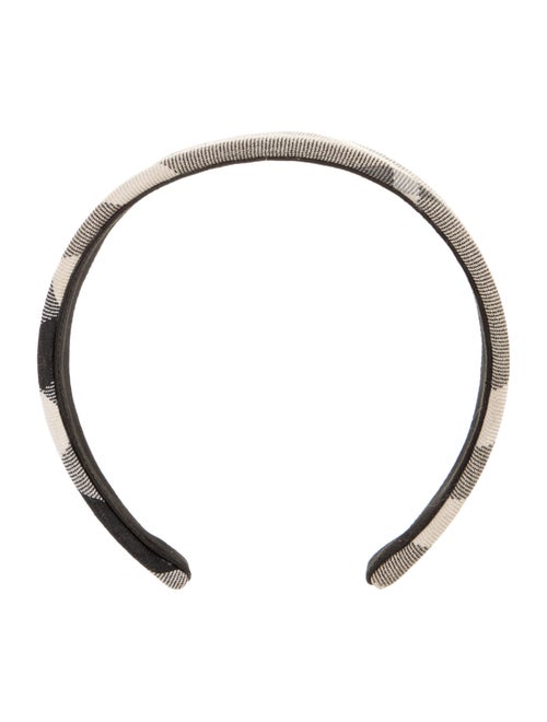 Burberry Check Woven Headband