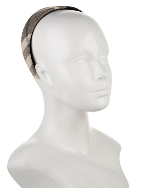 Burberry Check Woven Headband