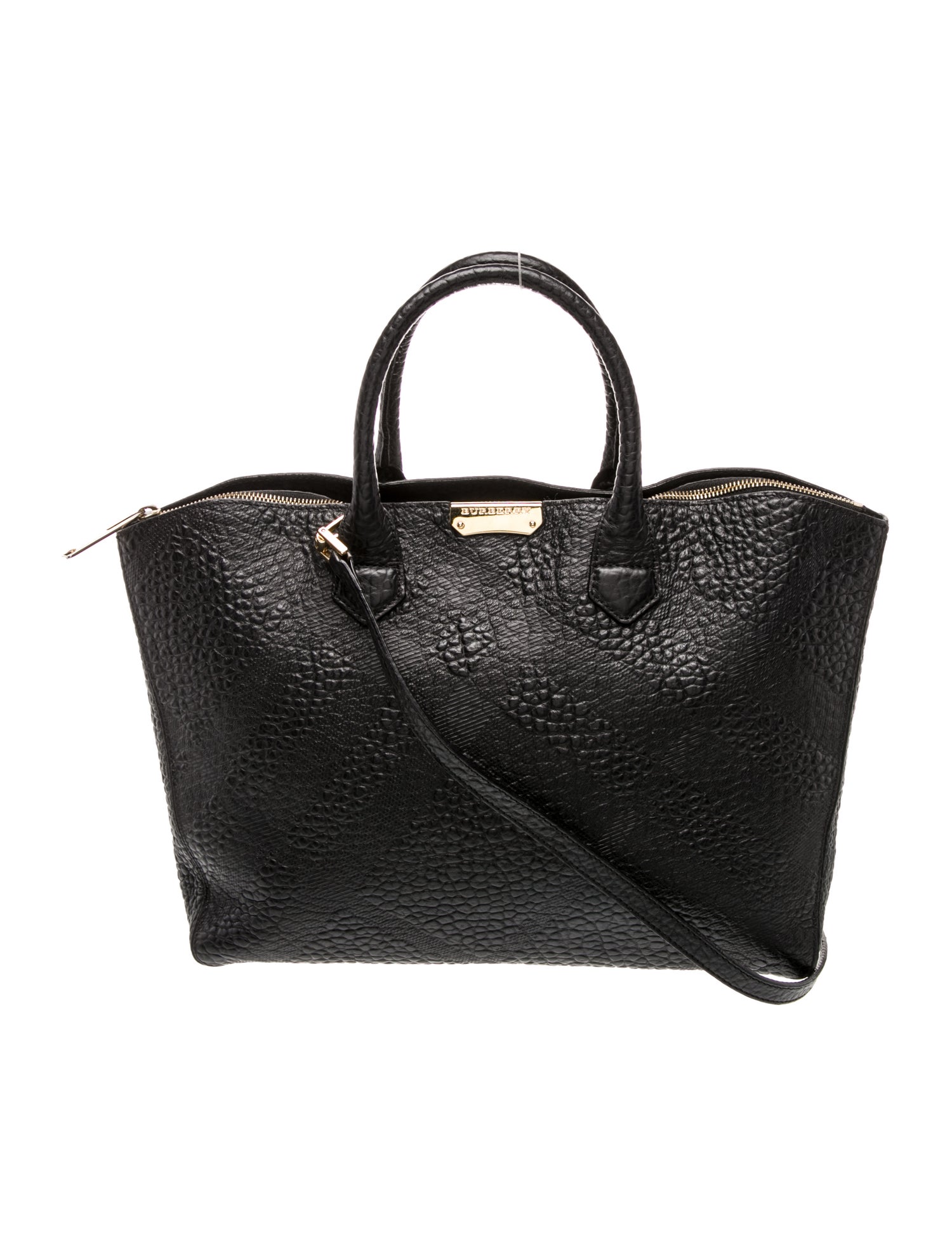 Burberry Nova Check Top Handle Bag