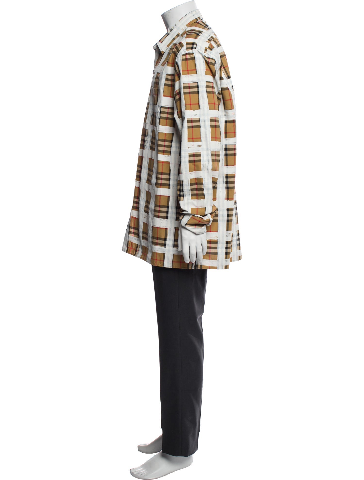 Burberry House Check Pattern Long Sleeve Shirt w/ Tags