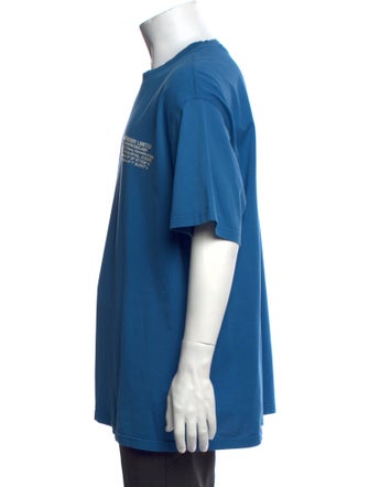 Burberry Graphic Print Crew Neck T-Shirt