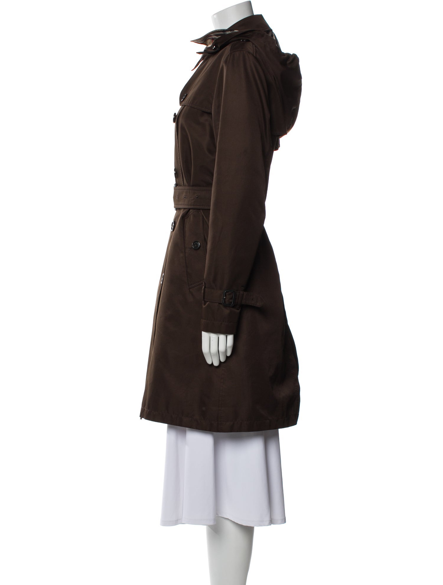 Burberry Wool Trench Coat