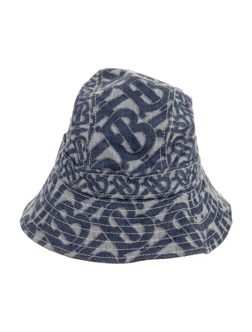 Burberry Logo Denim Bucket Hat