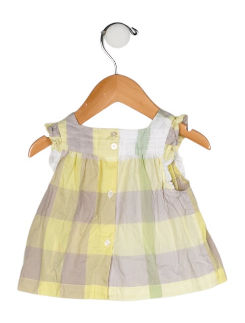 Burberry Infant Girls' Patterned Printed Sleeveless Top