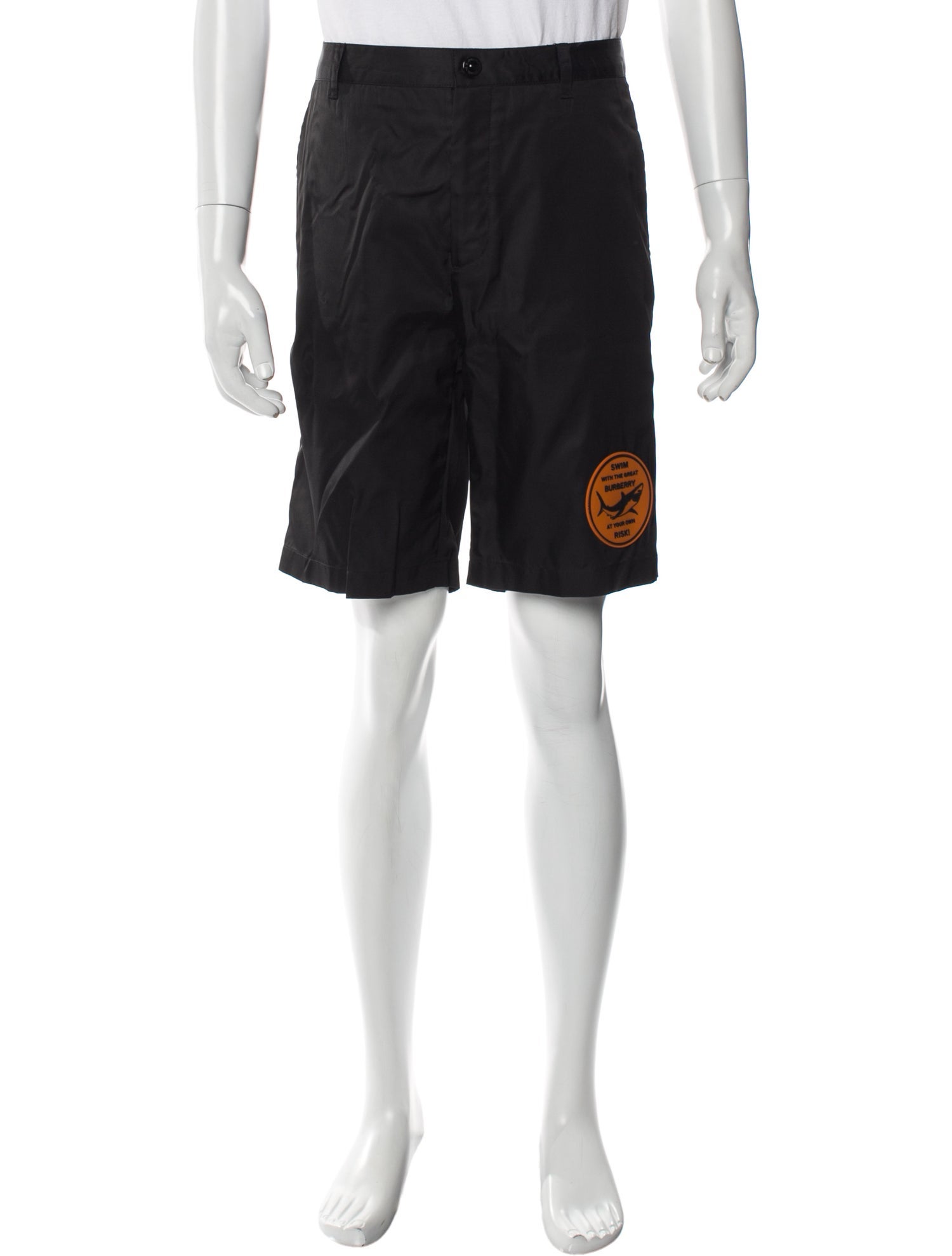 Burberry Flat Front Shorts