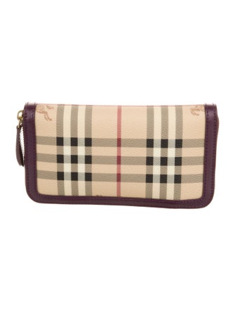 Burberry House Check Pattern Wallet