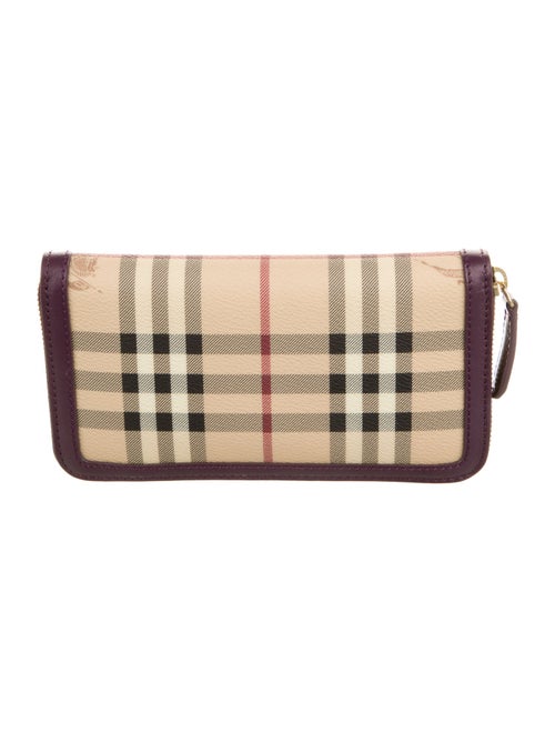 Burberry House Check Pattern Wallet