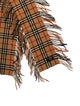 Burberry Cashmere Nova Check Pattern Scarf