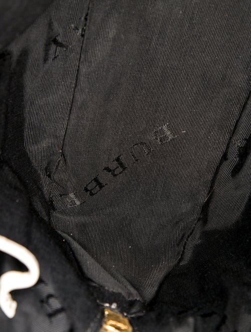 Burberry Leather Top Handle Bag