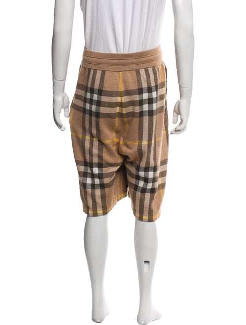 Burberry House Check Pattern Jogger Shorts