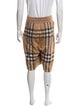 Burberry House Check Pattern Jogger Shorts