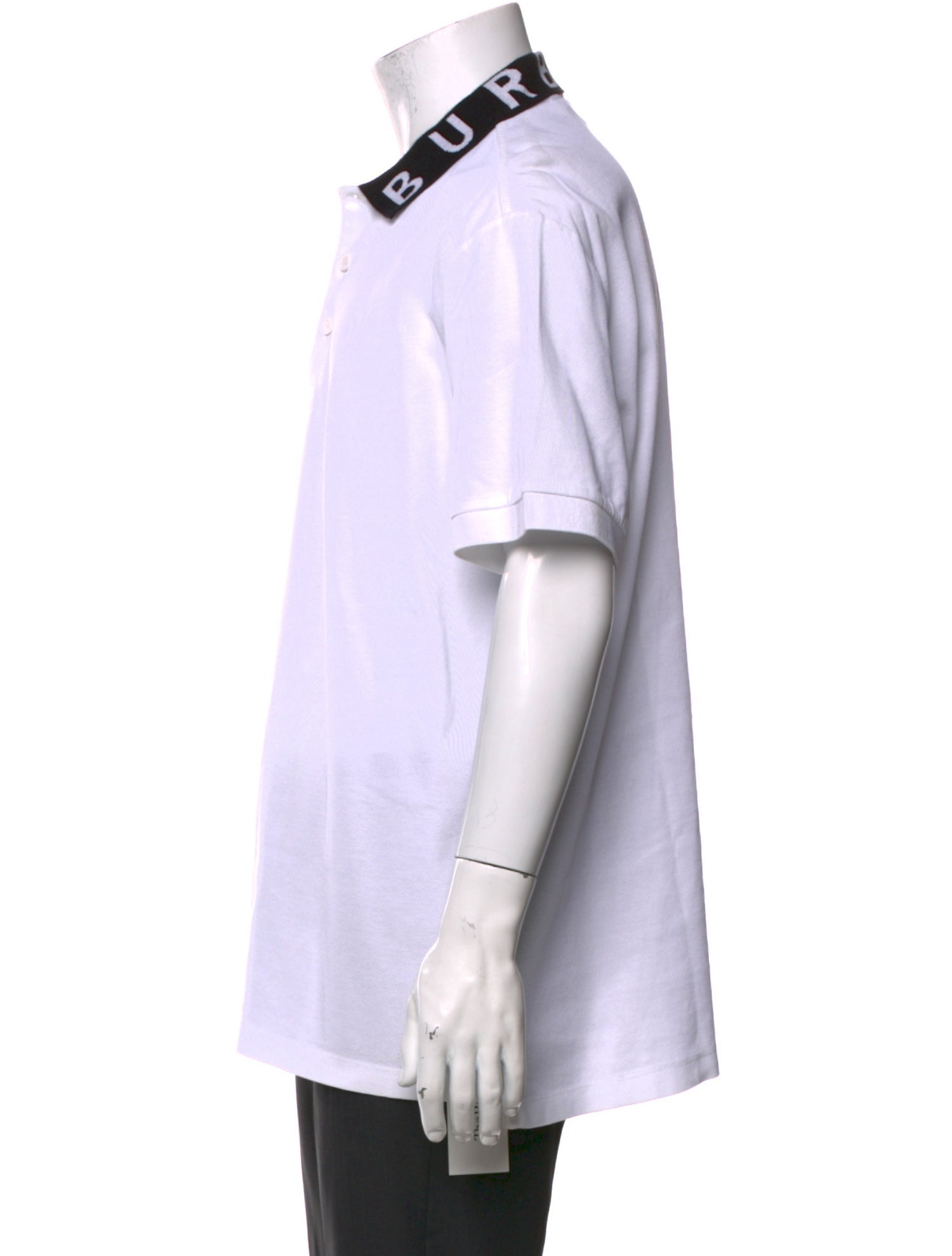 Burberry Crew Neck Short Sleeve Polo Shirt