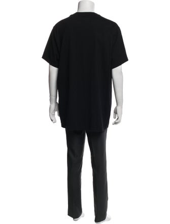 Burberry V-Neck Short Sleeve T-Shirt