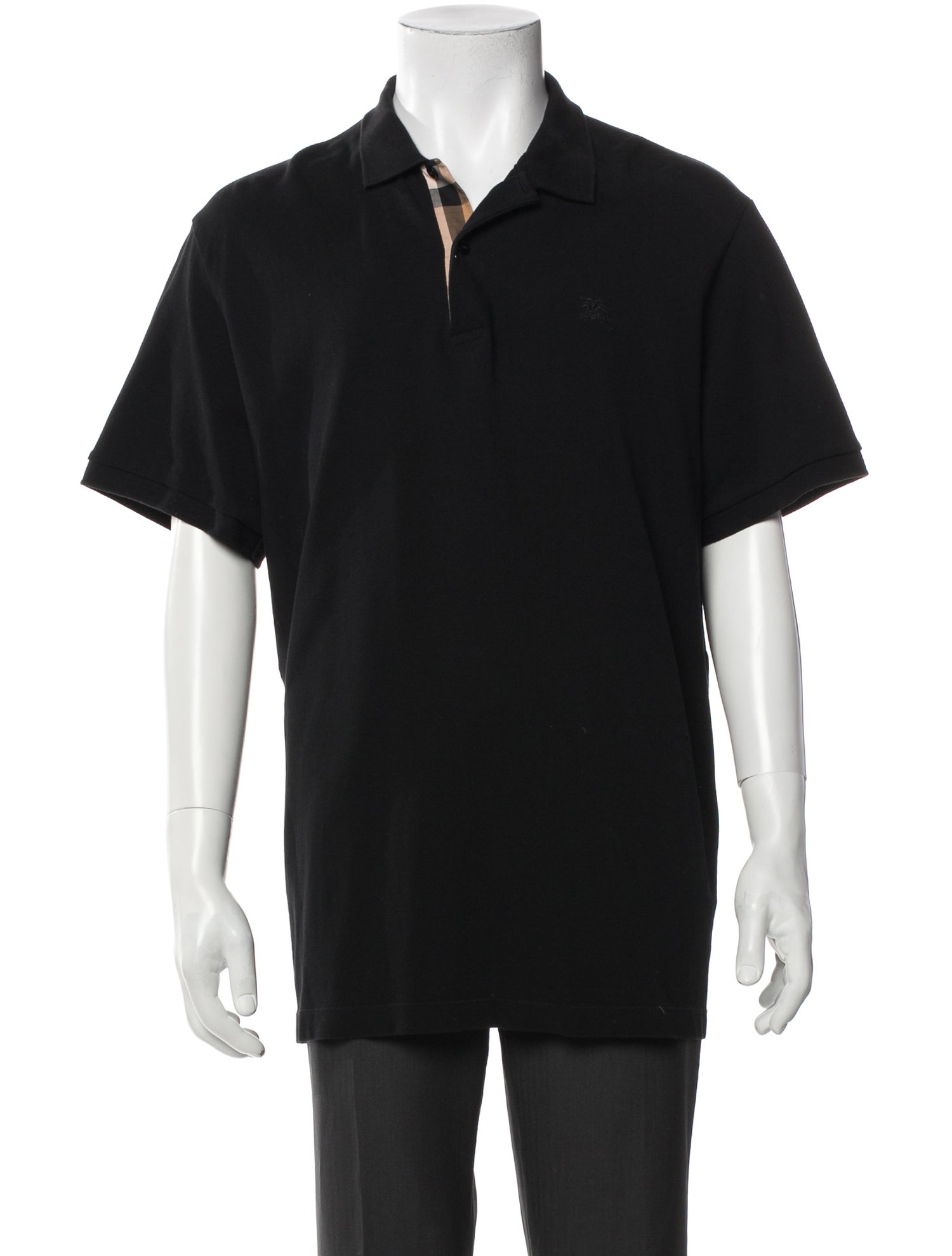 Burberry House Check Pattern Collar Polo Shirt