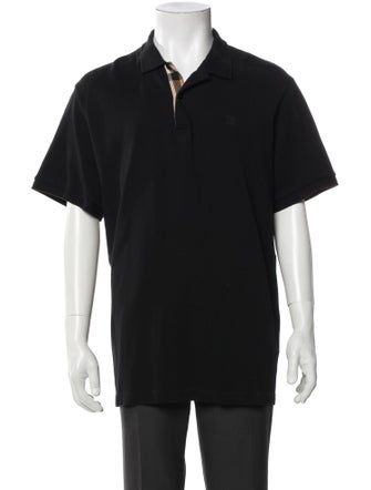 Burberry House Check Pattern Collar Polo Shirt