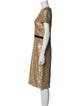Burberry Sequin Midi Length Dress