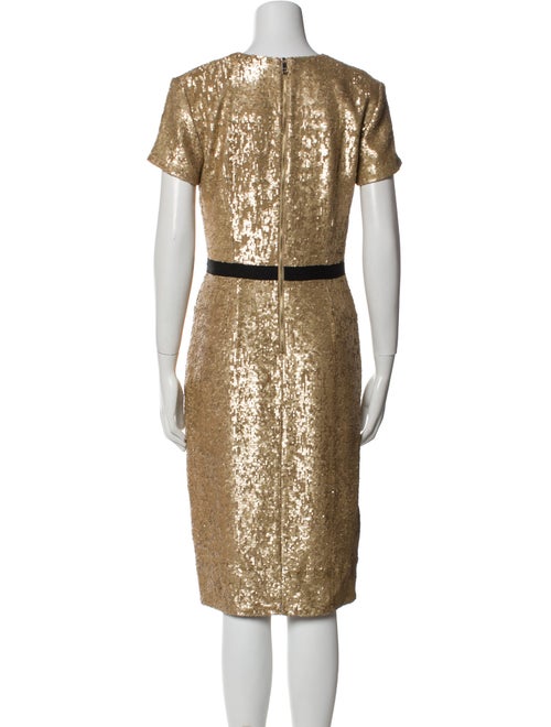 Burberry Sequin Midi Length Dress