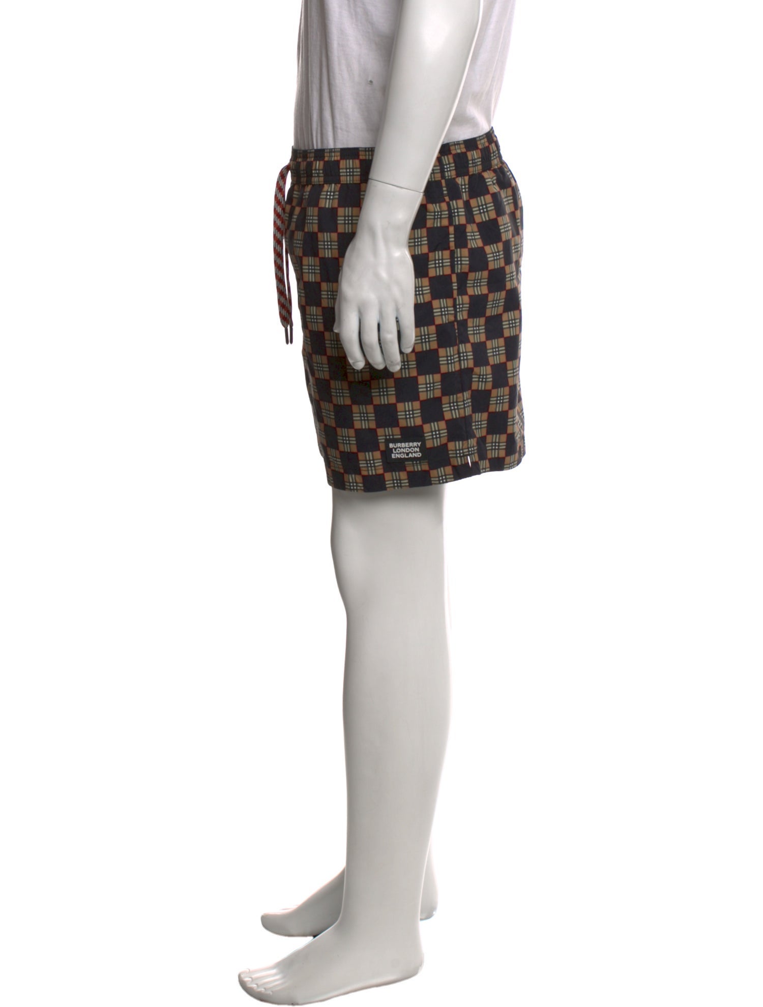 Burberry Printed Swim Trunks