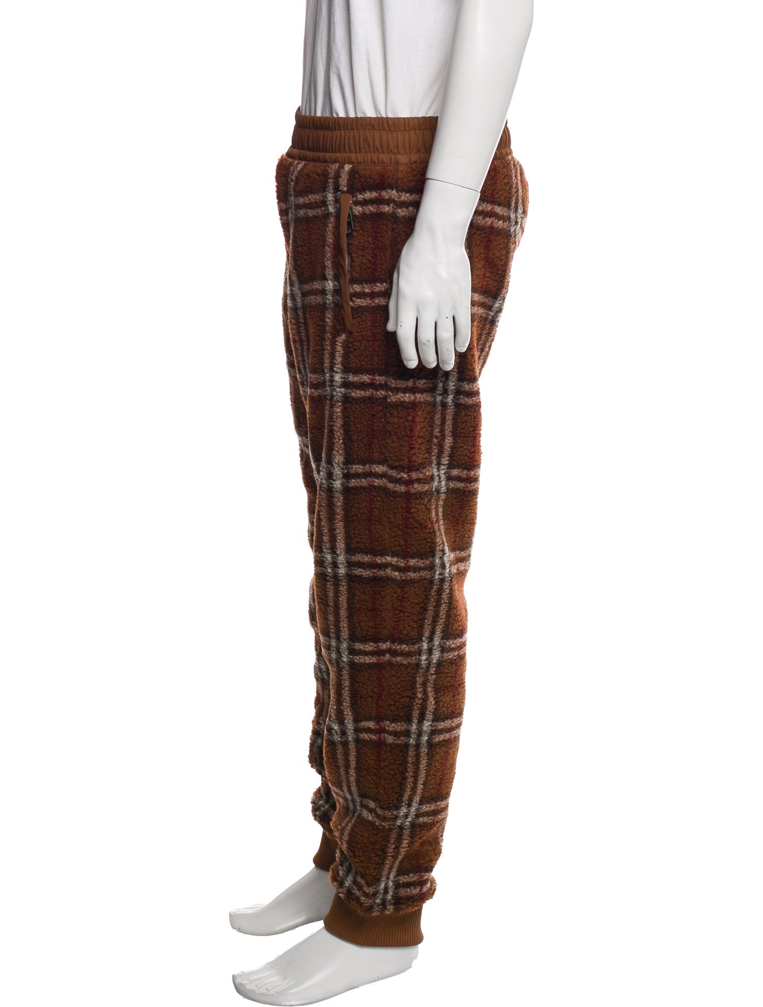 Burberry Plaid Print Lounge Bottoms w/ Tags