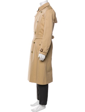 Burberry Nova Check Pattern Trench Coat