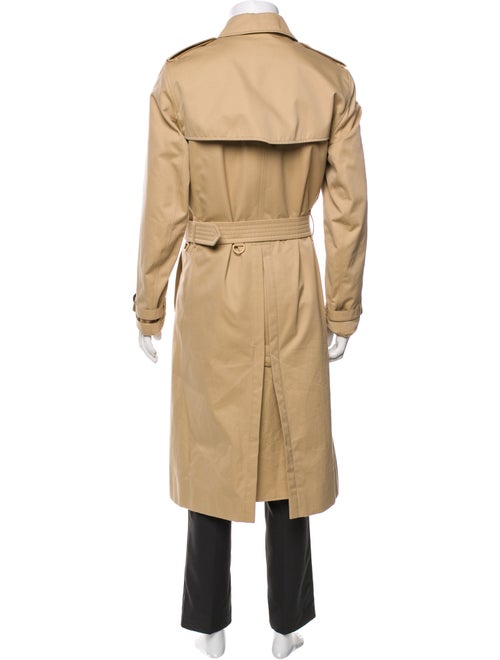 Burberry Nova Check Pattern Trench Coat