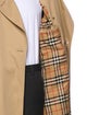 Burberry Nova Check Pattern Trench Coat