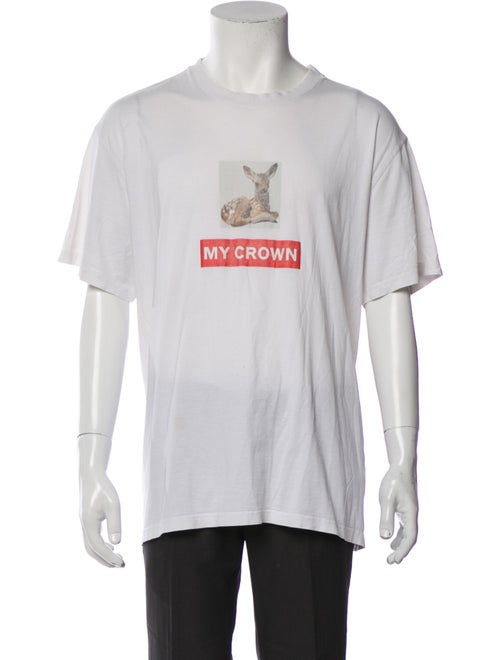 Burberry Graphic Print Crew Neck T-Shirt