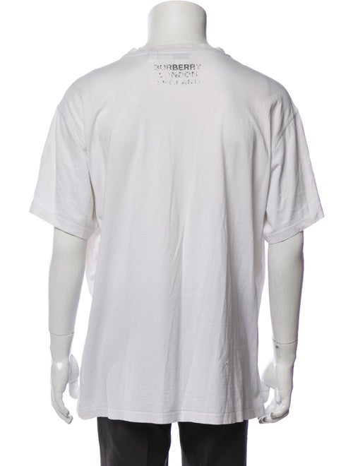 Burberry Graphic Print Crew Neck T-Shirt