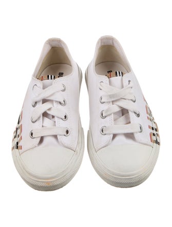 Burberry Toddler Girls' Patterned Low Top Sneakers